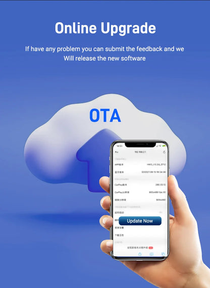 2025 New 2-in-1 Wired to Wireless CarPlay & Android Auto Adapter – Mini Plug & Play Dongle with Auto Connect, Bluetooth & WiFi