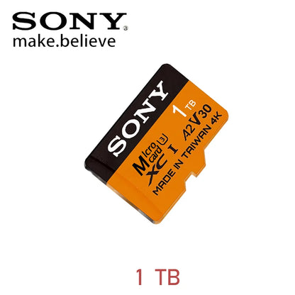 Sony High-Speed Micro SD/TF Memory Card — 2TB/1TB/512GB/256GB/128GB/64GB for Nintendo Switch (Class 10, V30)