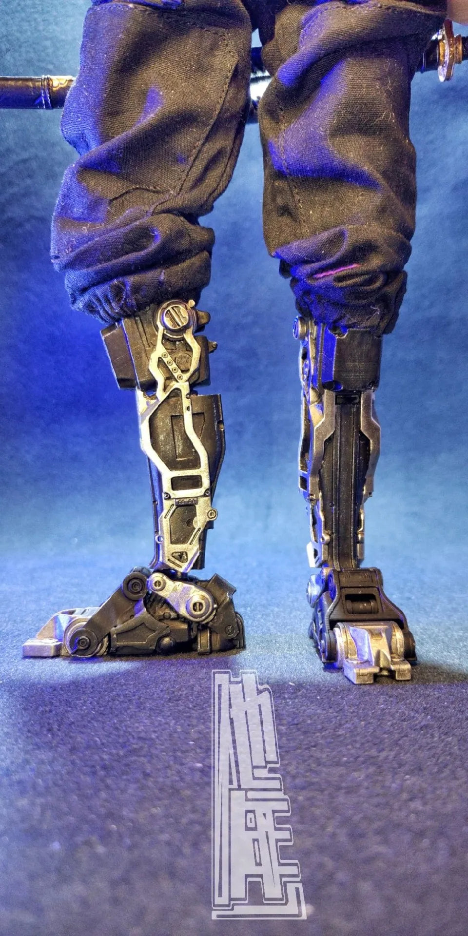 1/6 Mechanical Calf Sci-Fi Artificial Limb Exoskeleton - Ankle Accessory for 12-Inch Soldier ES2.0 Action Figure