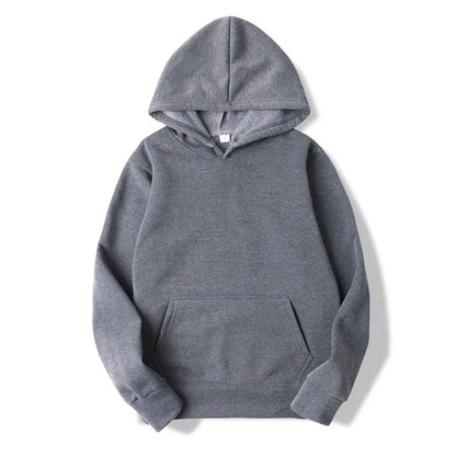 Fashion Men's & Women's Hoodies – Casual Solid Color Sweatshirts for Spring, Autumn, Winter