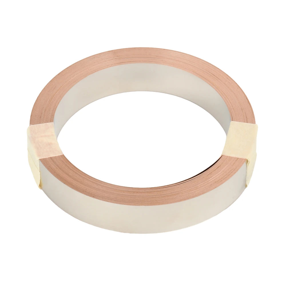 5M T2 Pure Copper & Nickel Strip — 0.15mm/0.2mm Nickel-Plated Copper Belt for 18650, 26650, 21700 Lithium Battery Pack Spot Welding