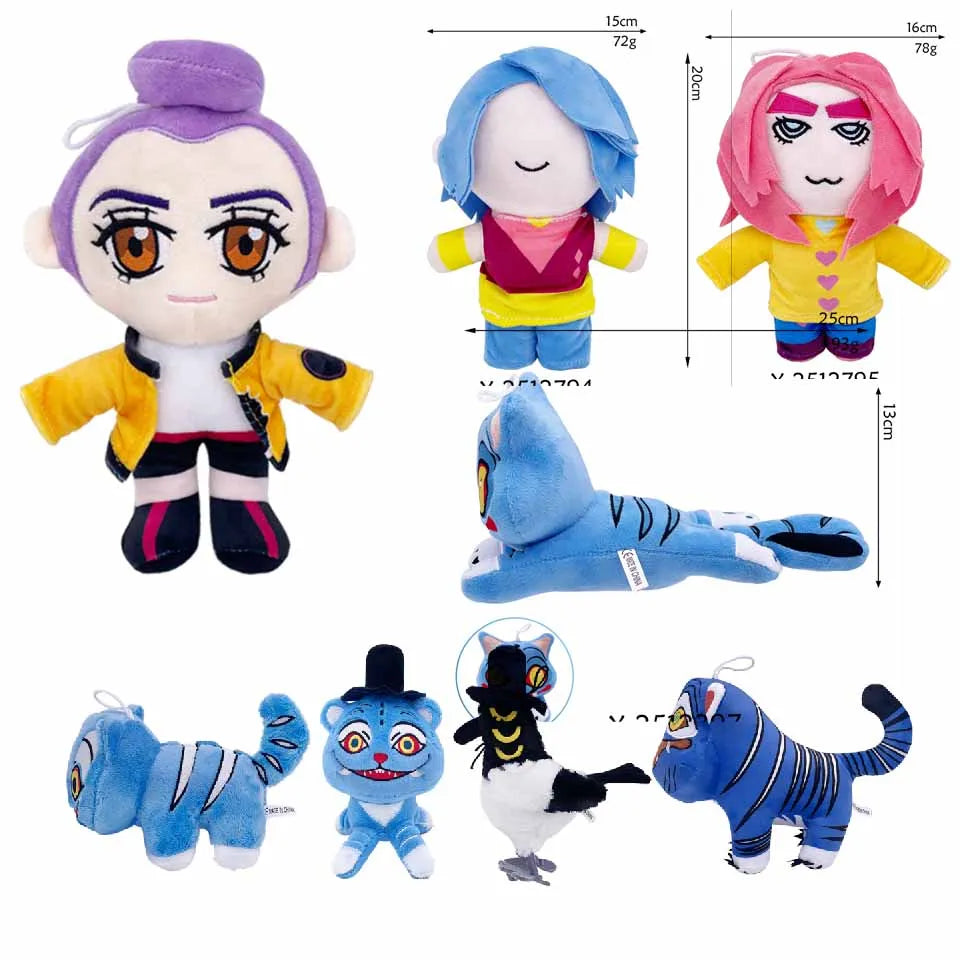 HOT NEW Demon Hunters Tiger Plush Toy — K-Pop Accessories Plush Doll & Christmas Gift