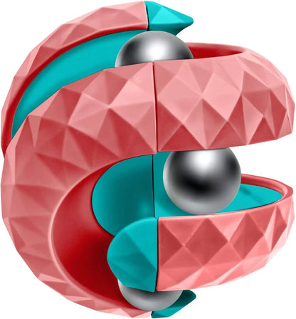 Decompression Orbit Ball Cube – Sensory Fidget Toy for Kids, Stress Relief & Focus Training