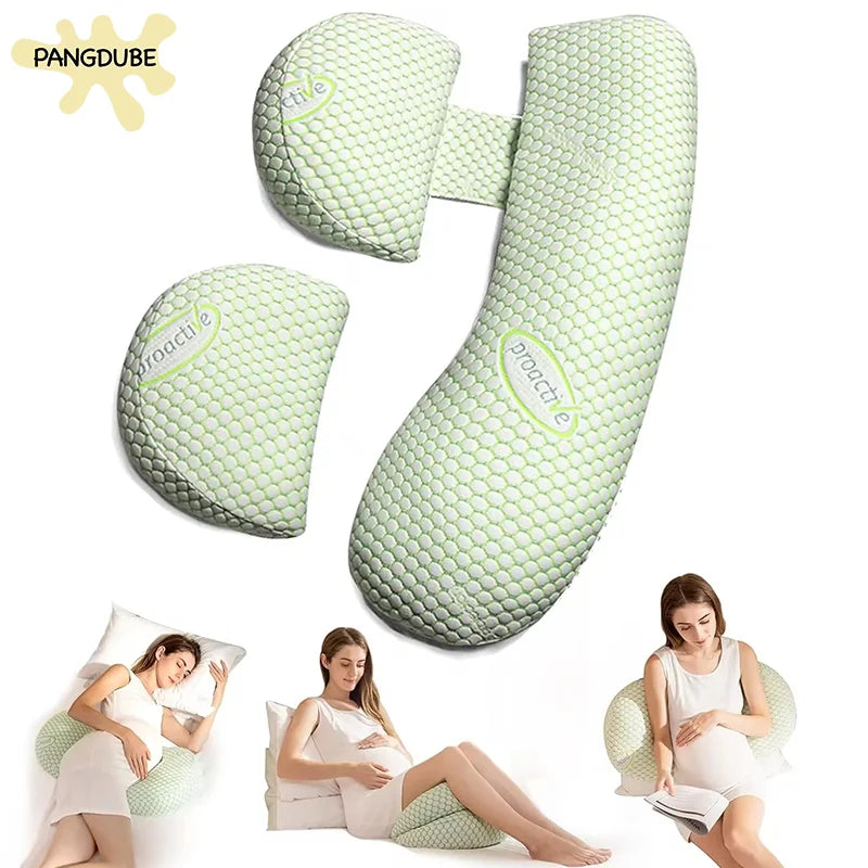PANGDUBE Multifunctional Pregnancy Pillow – Maternity Sleeping & Breastfeeding Cushion for Pregnant Women