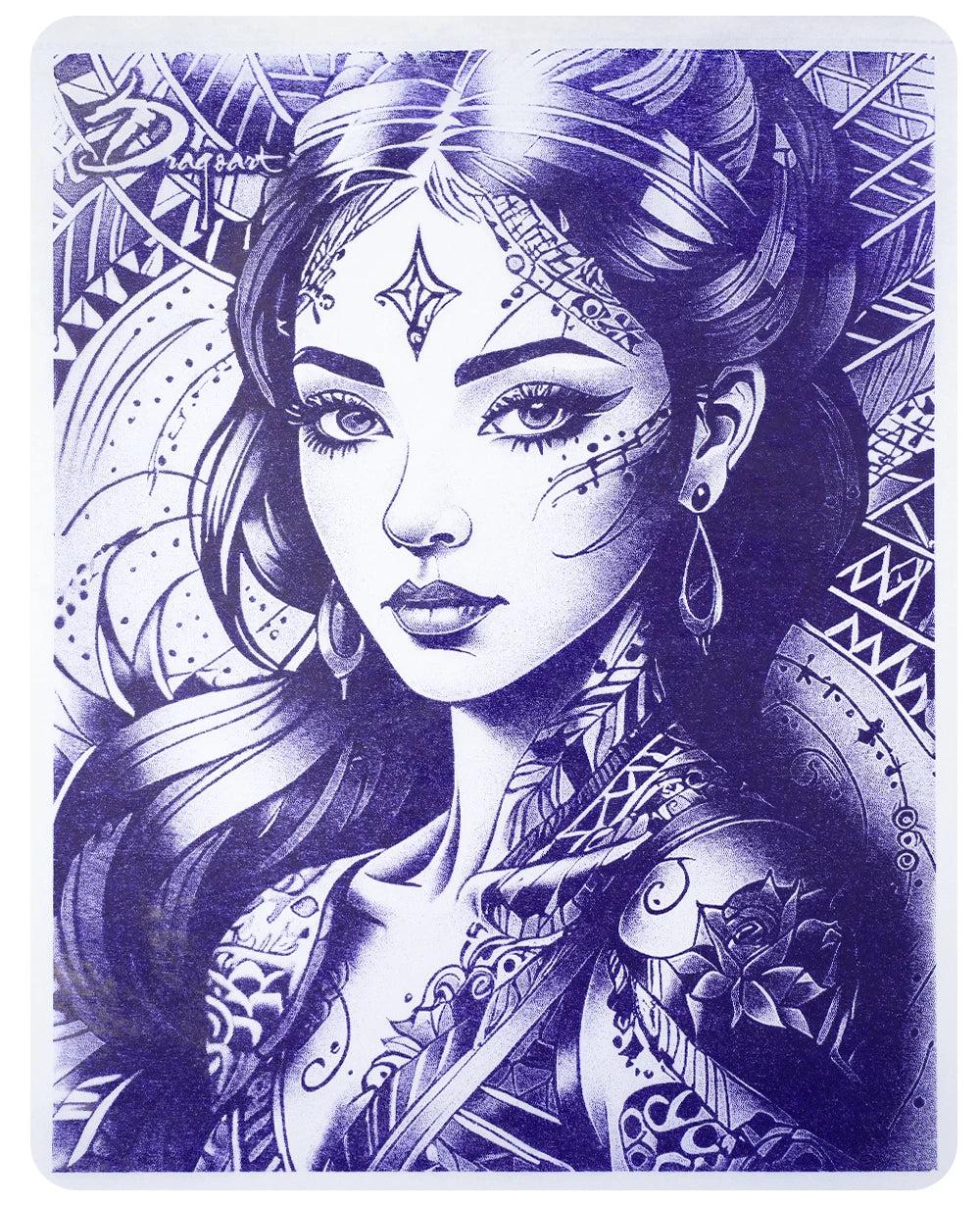 P19 Tattoo Transfer Wireless Stencil Printer – Automatic Fast Printing Portable Device for Small Businesses