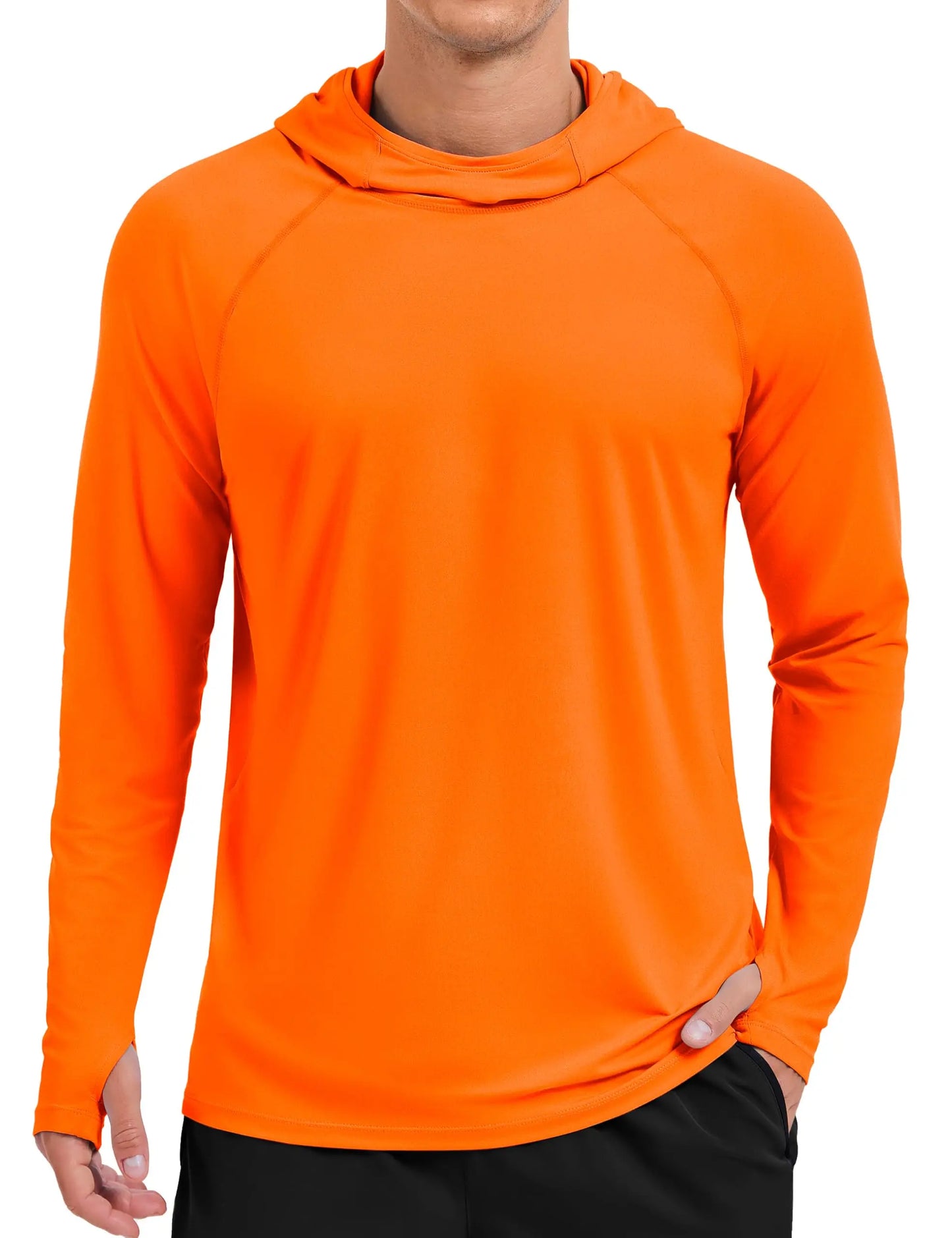 TACVASEN Men's Sun Hoodie Shirt - UPF 50+ Long Sleeve Rash Guard Quick Dry Fishing, Hiking & Swim Protection Top