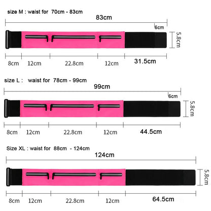 CWIKLES Belt Bag for Running - Waterproof Mobile Phone Fanny Pack for Men & Women, Gym, Jogging & Sport Waist Bag