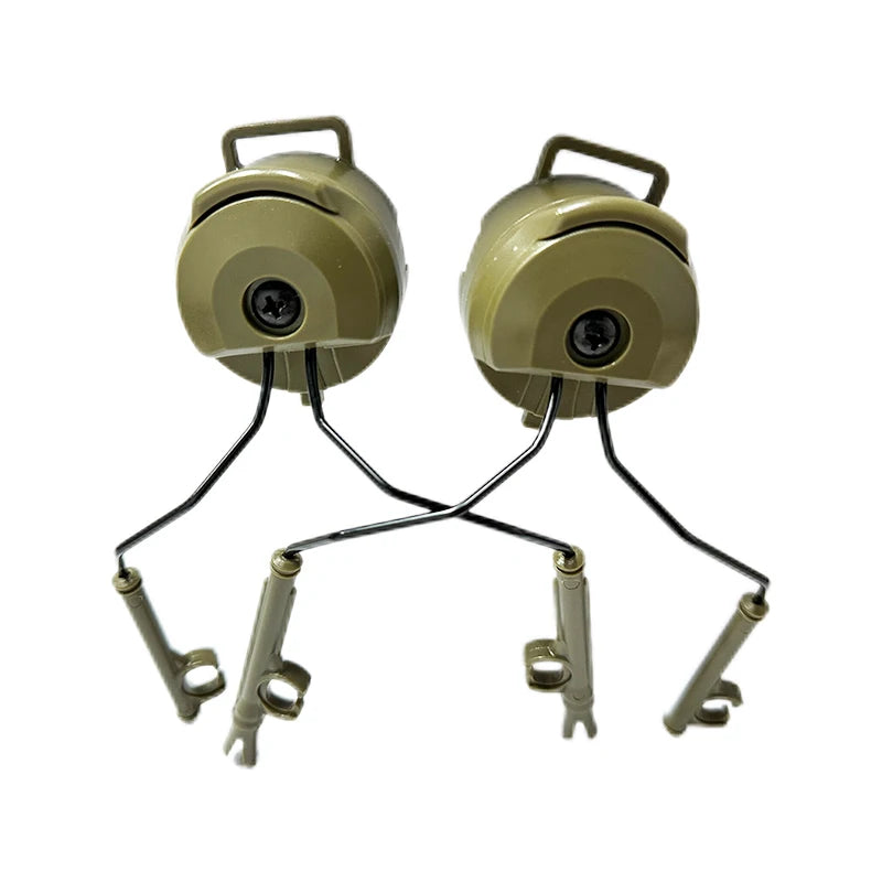 Tactical Headset Bracket – Ops Core Helmet ARC Rail Adapter Set for Comtac II Series Military Noise Cancelling Headset