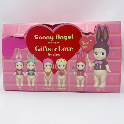 Sonny Angel Gifts of Love Series — Limited Edition Cartoon Figure Collectible, Desktop Decor Blind Box Toy
