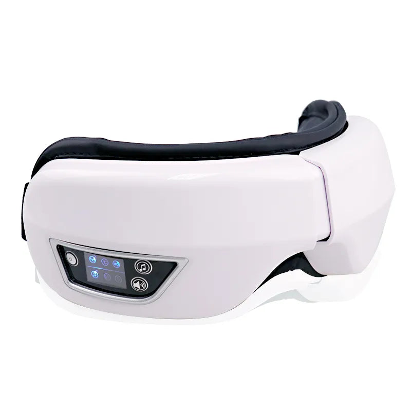 Bluetooth Eye Massager with Heat, Smart Airbag Vibration, and Compress - Relax, Relieve Migraines, and Improve Sleep with Advanced Eye Care