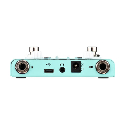 M-VAVE LOST TEMPO Effect Pedal – 2 in 1 Drum & Looper Mini Pedal with Double Footswitch, Drum Machine Pedal