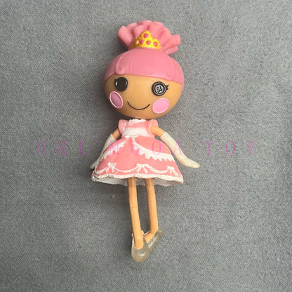 Lalaloopsy Little Sister & Pet Dolls - 8–10cm PVC Holiday Gift Collectible Toys