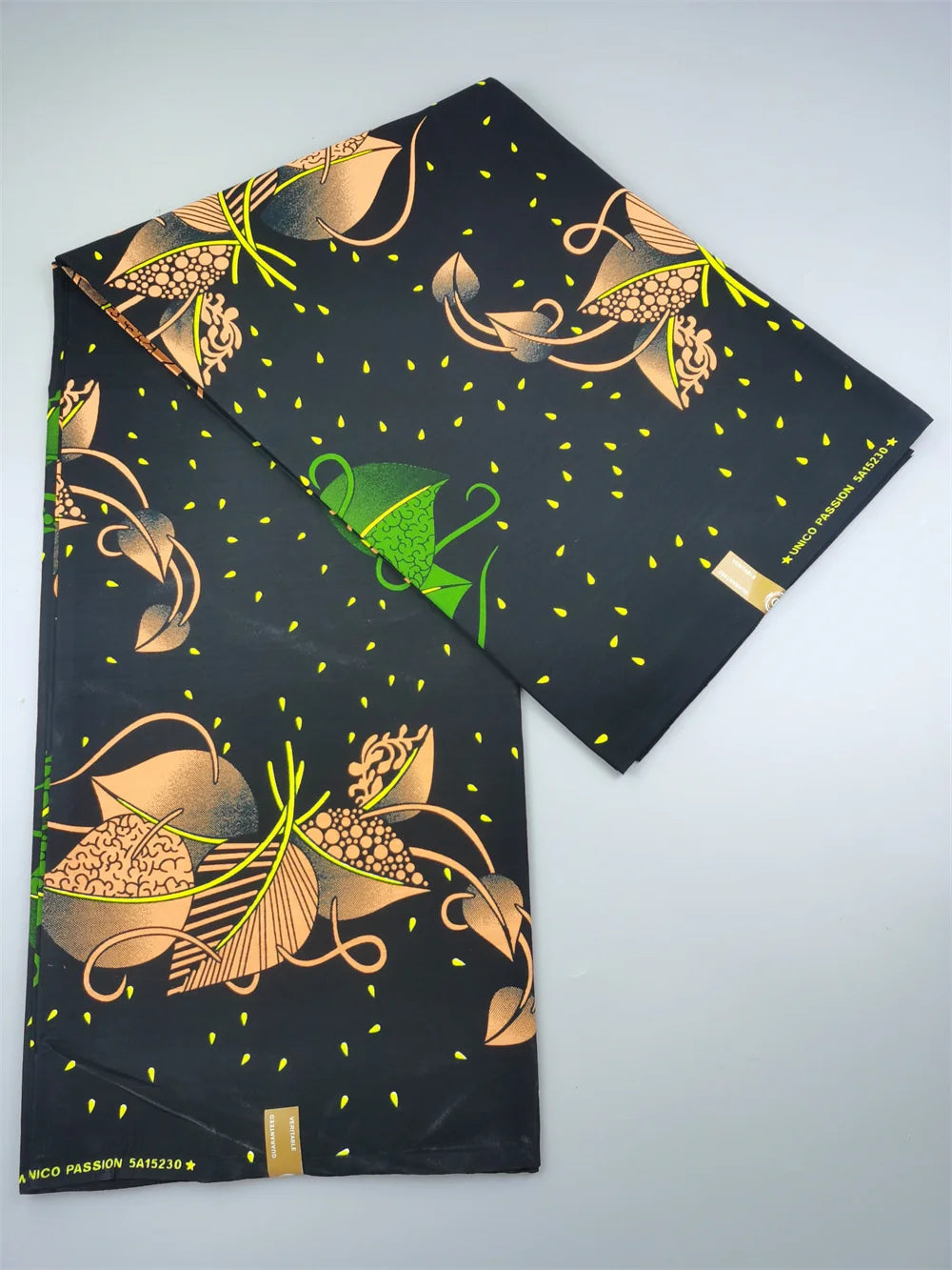 African Ankara Wax Print Fabric - 100% Cotton Nigerian Designer Pagne for Sewing & DIY Party Dresses