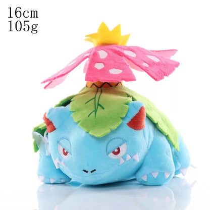 Pokemon Plush Toys Collection — Pikachu, Squirtle, Charmander, Bulbasaur, Charizard, Gengar & Mewtwo Stuffed Dolls for Kids Gifts