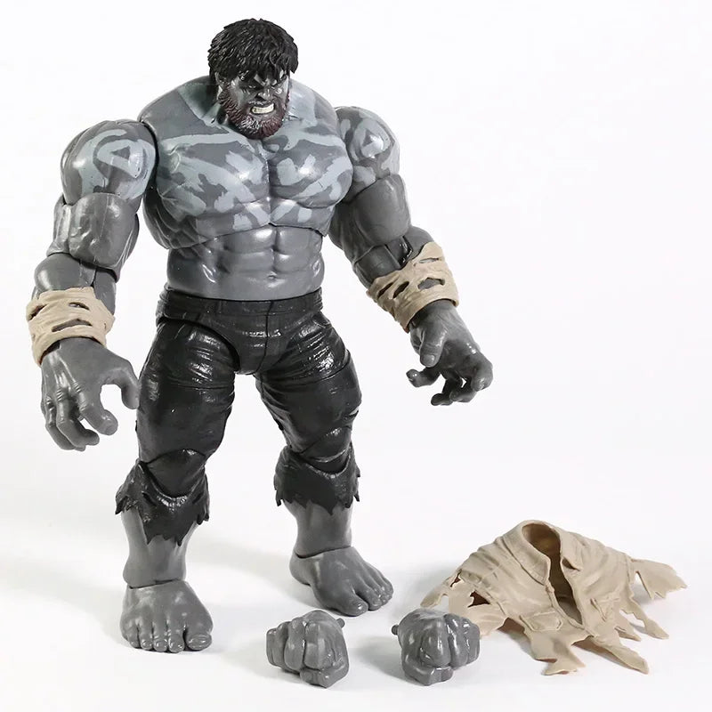 Gray Red Hulk Collectible Action Figure – Model Doll Decoration Toy