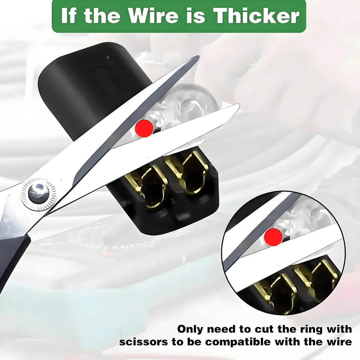 D2 Waterproof 2-Pin Wire Connectors - 10/20/30/50/100PCS Car Electrical Cable Plug Snap Terminals