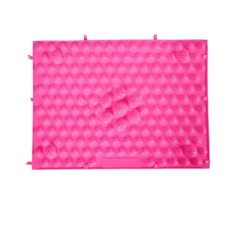 Reflexology Foot Massage Spike Mat — Yoga Cushion Pad for Anti-Stress, Blood Circulation & Toe Pressure Therapy