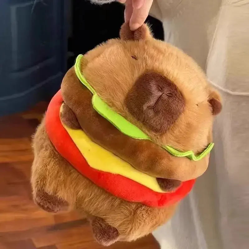 Capybara Plush Toy - 23cm Soft Cute Stuffed Animal Doll for Kids & Holiday Gifts