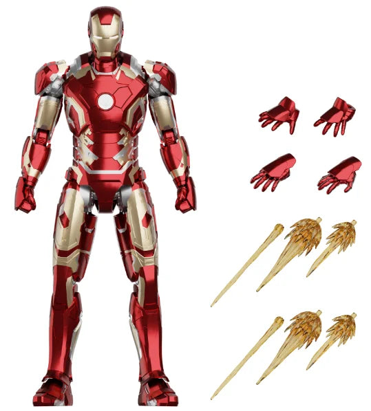 1:7 Original FondJoy Iron Man Action Figures – MK42, MK43, MK5, MK6, MK7 DIY Model, Tony Stark Legend Collection Toy for Kids Gift