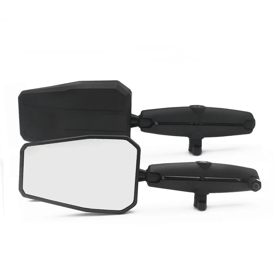 Universal Foldable Rear View Mirror for Motorcycles - Easy Installation & Adjustable Design