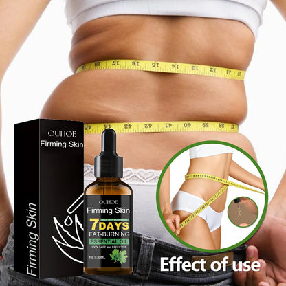 Body Slimming Massage Oil – Waist, Belly & Leg Massage Serum for Body Care and Firming Massage