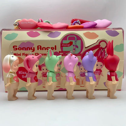 2025 Sonny Angel Kiss Kiss Series Blind Box – Cute Kawaii Mini Doll Figure Decoration High-Quality Replica Birthday Gift