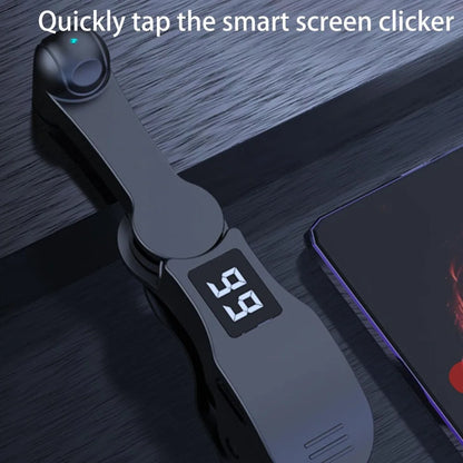 Digital Auto Screen Clicker for Smartphones – Touch Control Gadget for Apps, Video Live Streaming & Games with Tripod Support