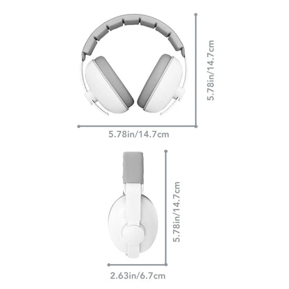 Baby Noise-Reducing Earmuffs – Stretchable Hearing Protection Headphones for Infants and Toddlers for Sleep and Travel