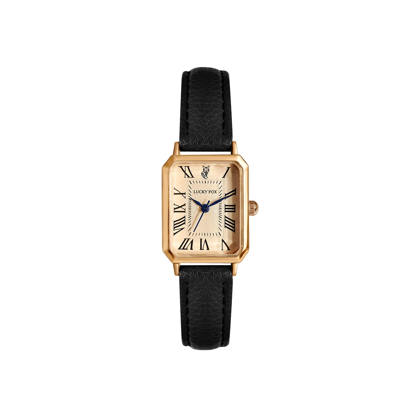Retro Digital Square Dial Watch - Fashionable Quartz Leather Strap Wristwatch For Women Gift Casual Style