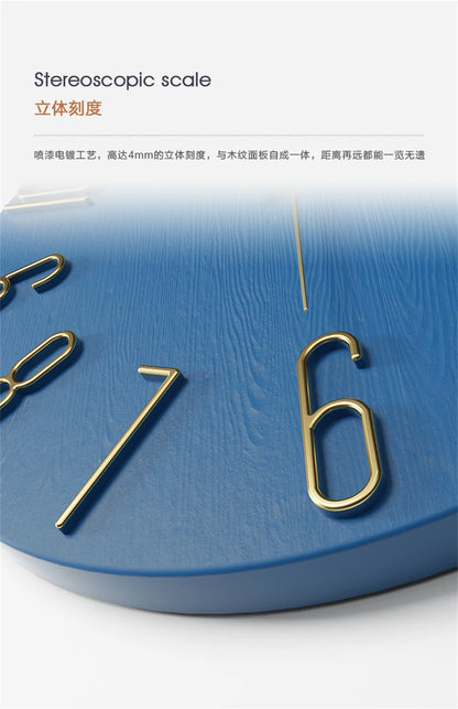 3D Digital Wall Clock – Simple Creative Household Dial, Fashion Decorative 12-Inch (30CM) Clock for Living Room