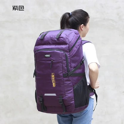 80L/50L Outdoor Hiking Backpack for Men & Women – Travel, Camping, Climbing, School Rucksack Bag