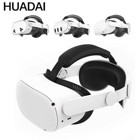 HUNDAI Adjustable Elite Head Strap for Meta Quest 2, Quest 3 & Quest 3S