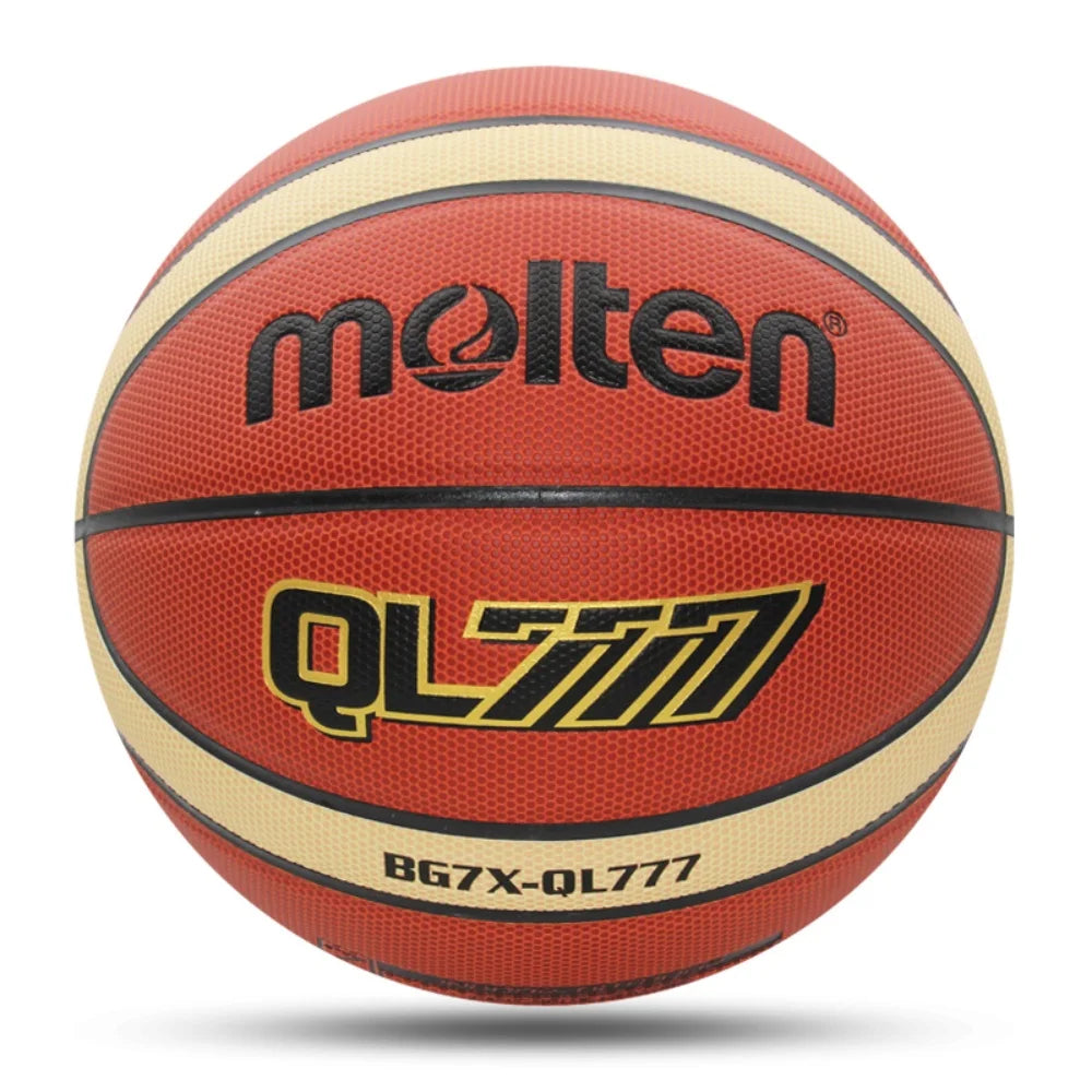2025 Molten Basketball — Official Size 5/6/7 PU Indoor & Outdoor Ball for Men, Training, Match & Team Games