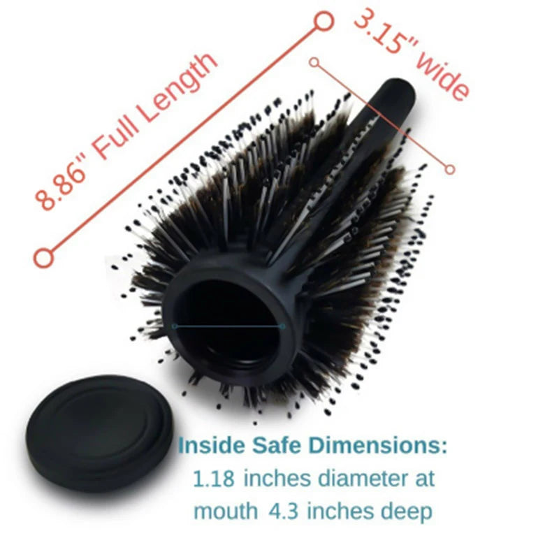 Diversion Stash Safe Hair Brush Comb - Hidden Compartment Functions as Authentic Brush - Ideal for Travel or Home Use