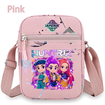 K-Pop Demon Hunters Crossbody Phone Bag – HUNTRX Rumi Huntrix Coin Wallet Shoulder Purse