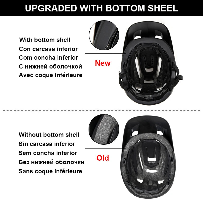 SUPERIDE Outdoor Cycling Helmet - Breathable Ultralight XC MTB Bicycle Helmet, Integrally-Molded Mountain & Road Bike Safety Gear