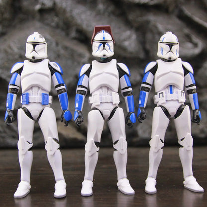 Star Wars 6" Action Figures – 501st Legion ARC & ARF Troopers, Rex, Jesse, Bane, Denal, Tup, Dogma Clone Toy
