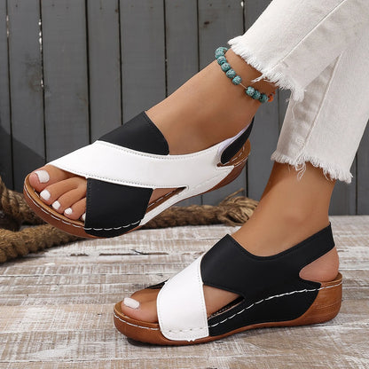 Women’s Summer Wedge Sandals – Casual Plus Size Walking Shoes & Party Footwear for Ladies