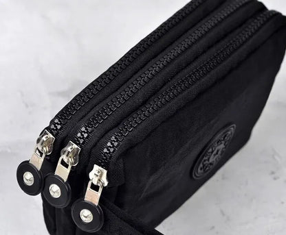 Korean-Style Large Capacity Oxford Cloth Wallet – Waterproof Coin Wallet for Men & Women