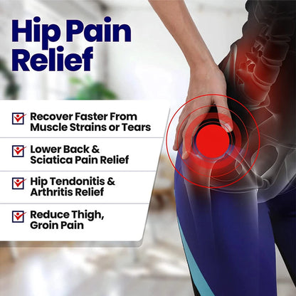 Tcare Sciatica Nerve Pain Relief Brace – Thigh Compression Wrap for Hip Joints, Arthritis & Groin Support