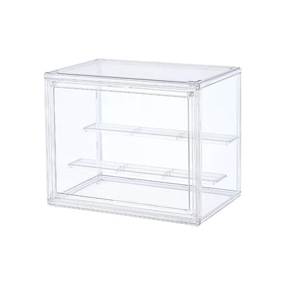 Three-Layer Acrylic Display Rack — Transparent Ladder Organizer for Anime Figures, Car Models, Blind Boxes & Jewelry Sorting