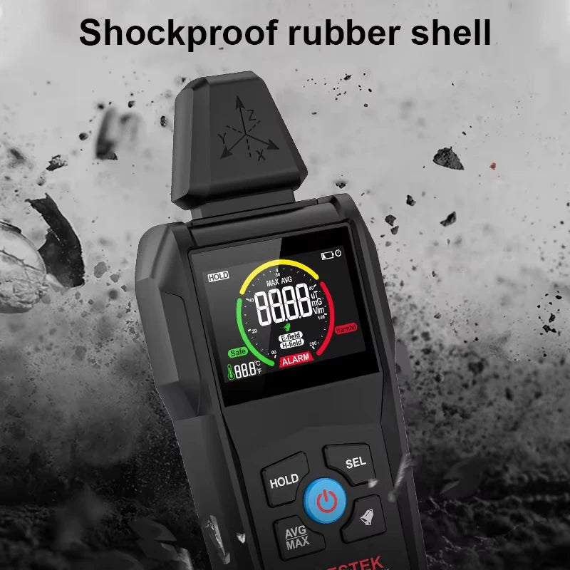 EMF01 Electromagnetic Radiation Detector - High-Precision EMF Meter for Household Wave Measurement