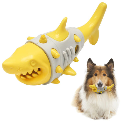 Dog Chew Sound Ball Toys - Interactive Treat Dispensing Teeth Cleaning & Training Pet Toy