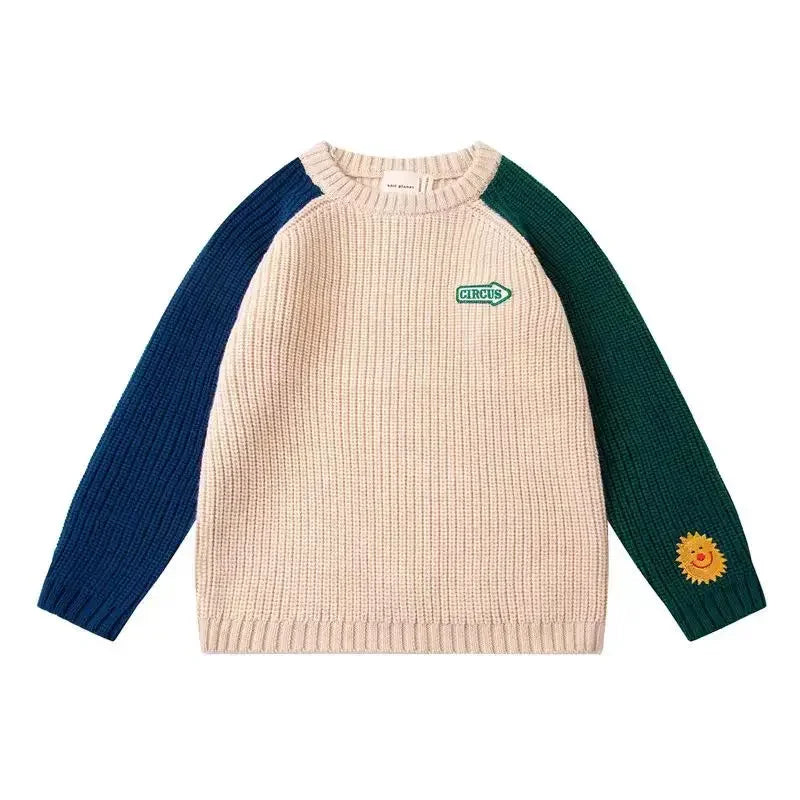 Kids Knit Sweater & Leggings Set - Warm Winter Baby Boy Girl Tops and Clothing Outfit Ages 2-10 Years