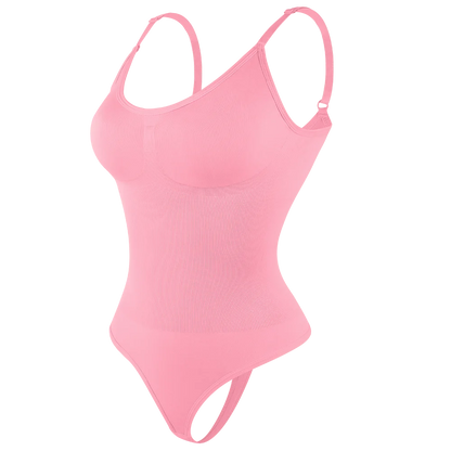 Women’s Tummy Control Shapewear Bodysuit - Butt Lifter Slimming Body Shaper for Invisible Under Dress Wear