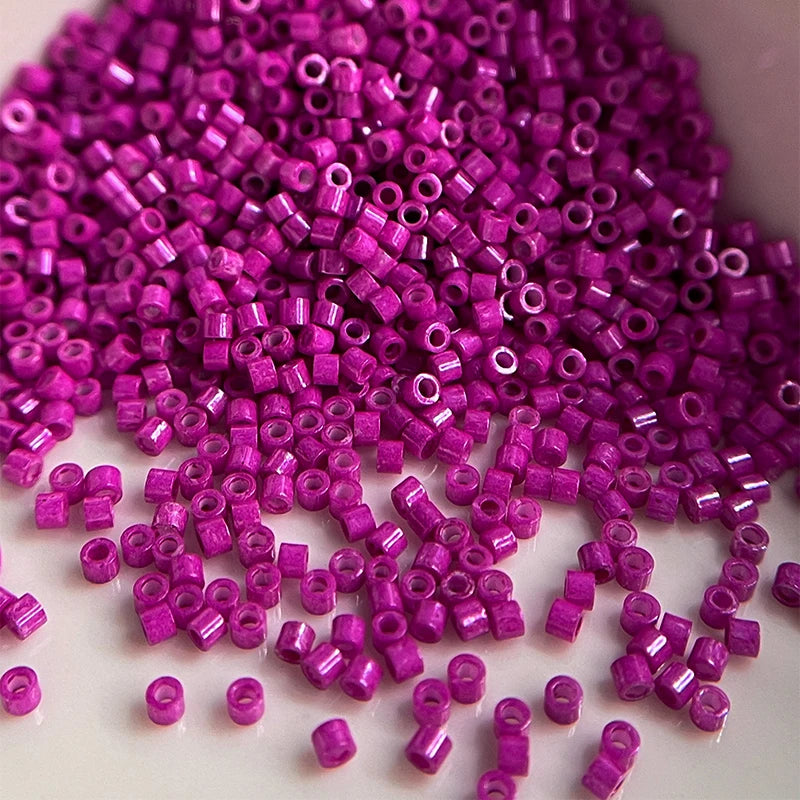 Oil Painting Color Glass Seed Beads - 11/0 Loose Spacer Beads for DIY Jewelry Making, Sewing & Craft Accessories