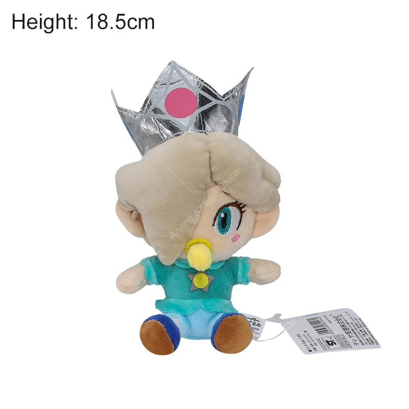 Mario Plush Toy Set – Princess Peach, Daisy, Toadette, Rosalina & Pauline Stuffed Dolls for Birthday Gifts