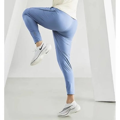 Men’s Quick-Dry Running Pants – Lightweight Jogging Sweatpants with Elastic Waist for Gym & Training