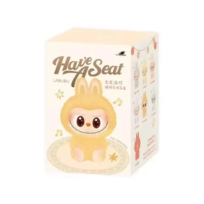 1:1 High-Quality Macaron 2nd The Monsters Labubu Vinyl Plush Blind Box - Sitting Party Doll, Decorative Surprise Gift
