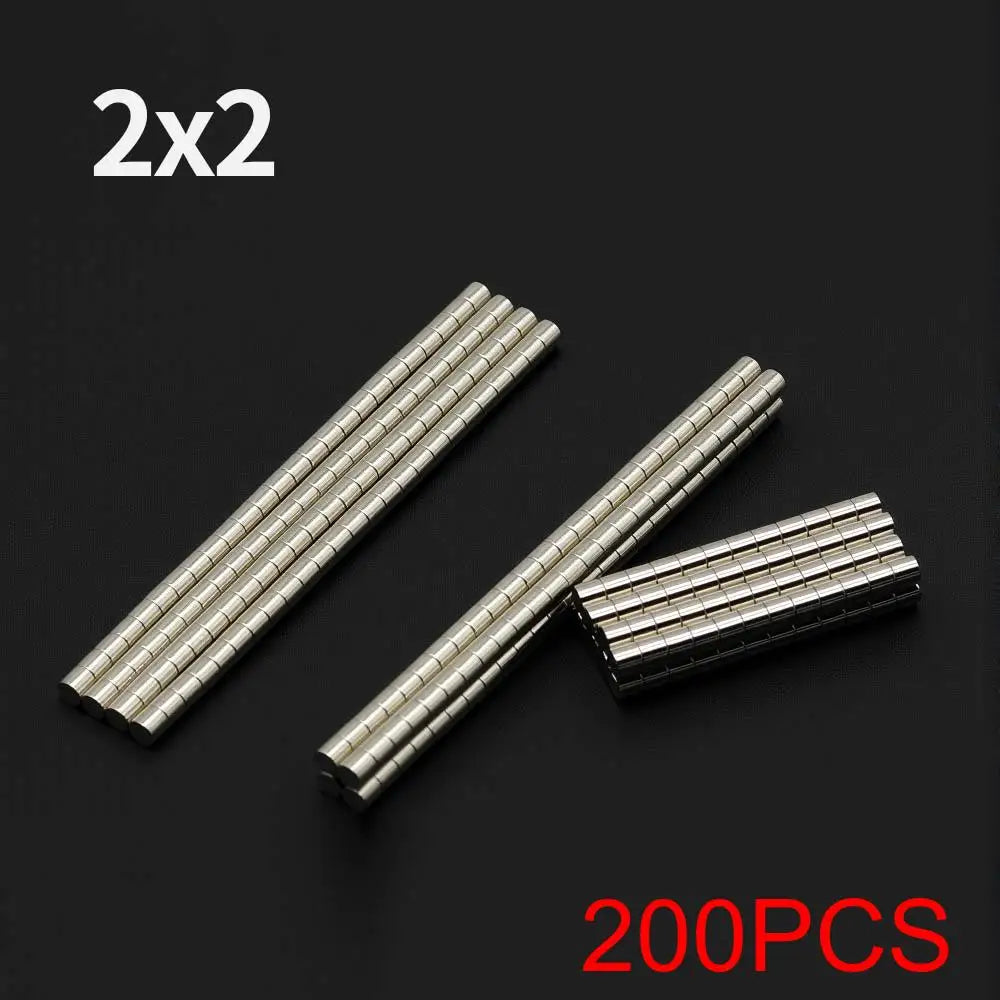 N35 Neodymium Round Magnets - Super Strong Permanent Fridge Magnets for DIY Crafts and Projects